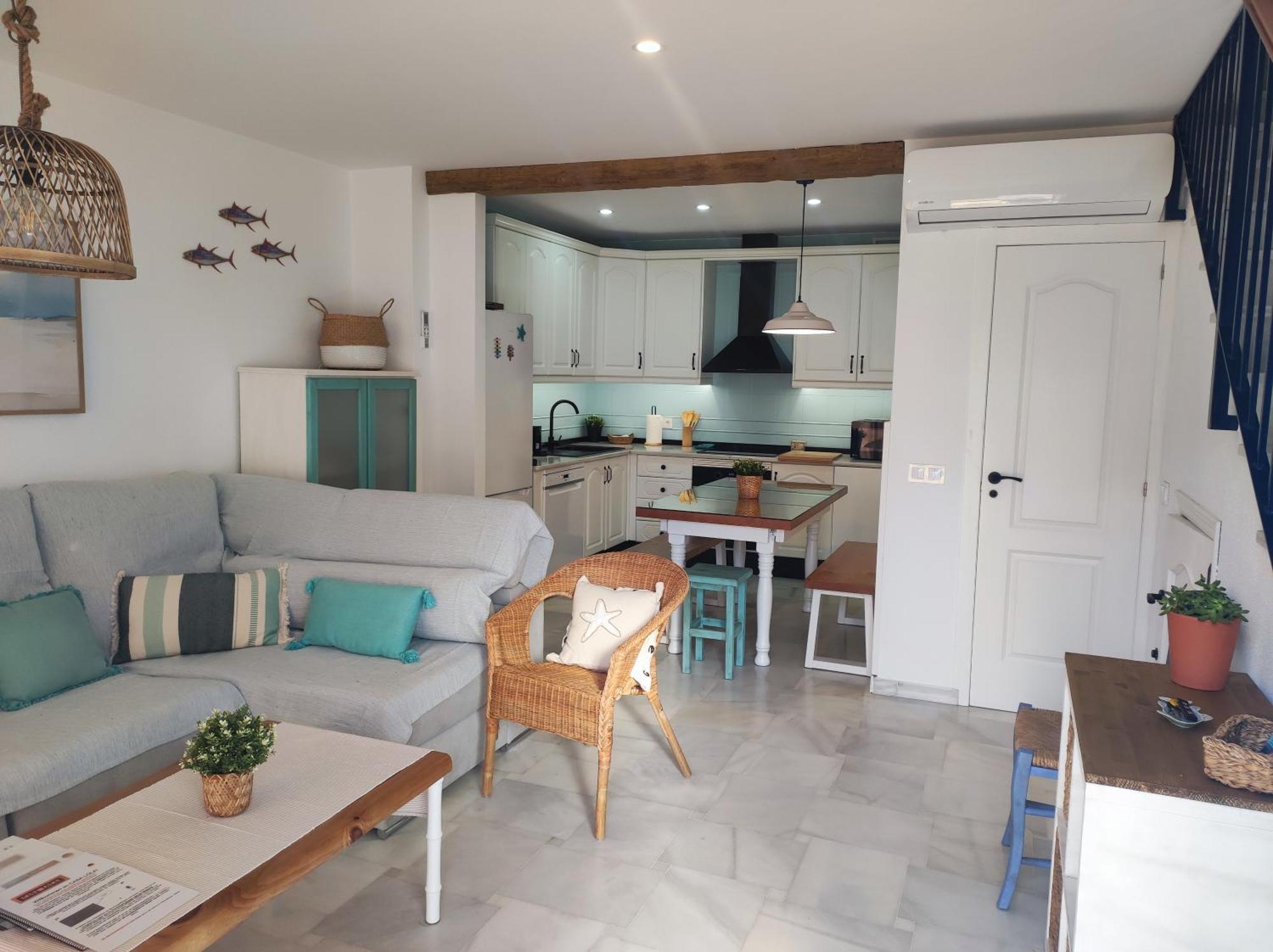 Villa Casa Lola Conil, Azotea Al Mar Y Parking Solo Familias O Parejas Conil De La Frontera Exterior foto